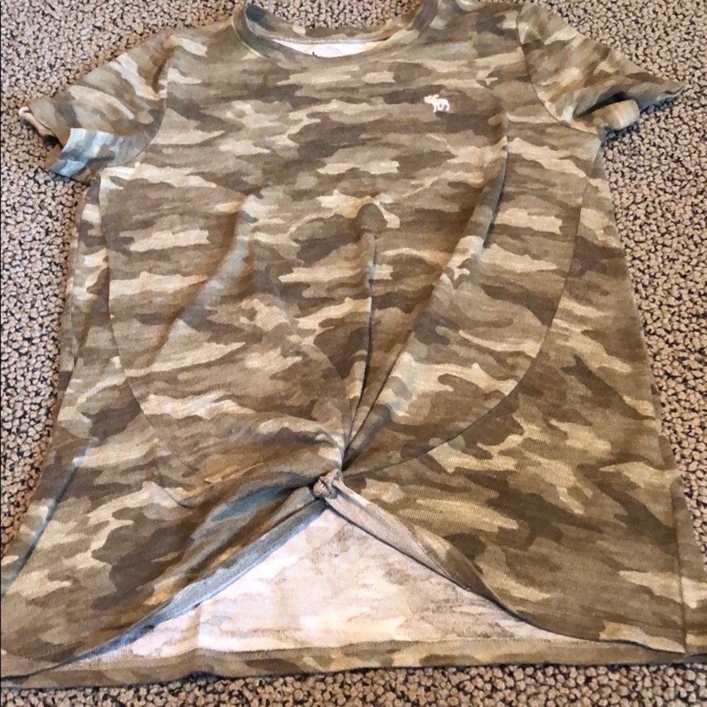 Camo print shirt